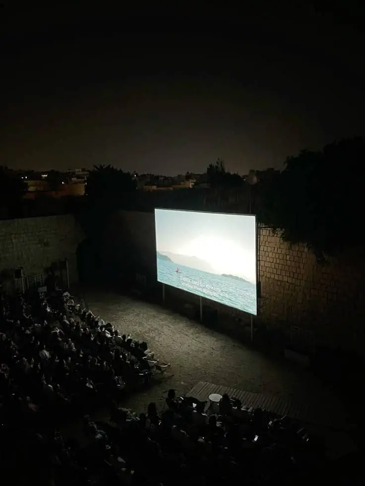 Cinema scene