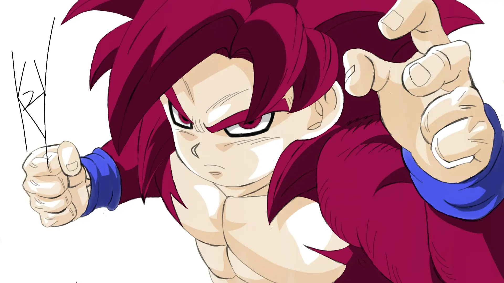 Shading de Goku SSJ4